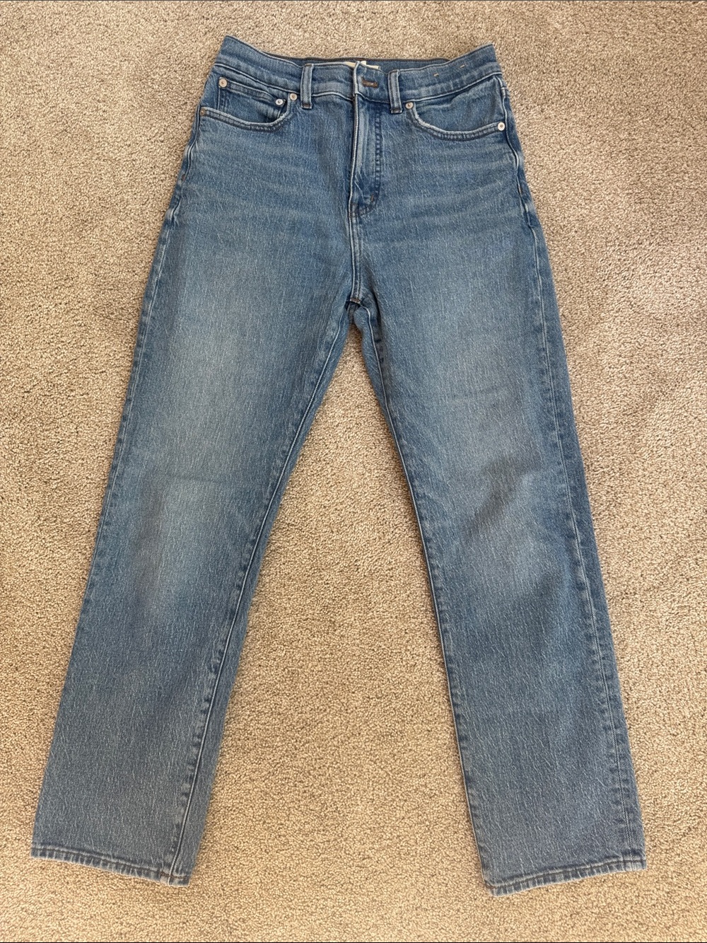 Madewell 90’s Straight Leg Jean